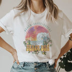 Women's 90s Graphic Smile Letter T Shirt