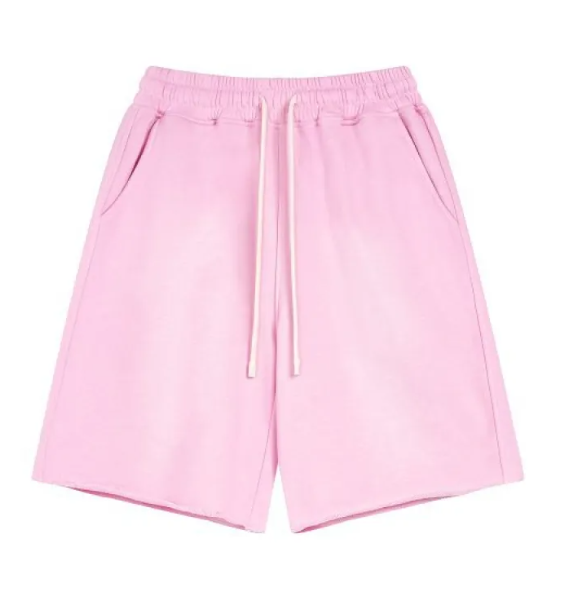 Men's Vintage Washed Denim Shorts & Tops