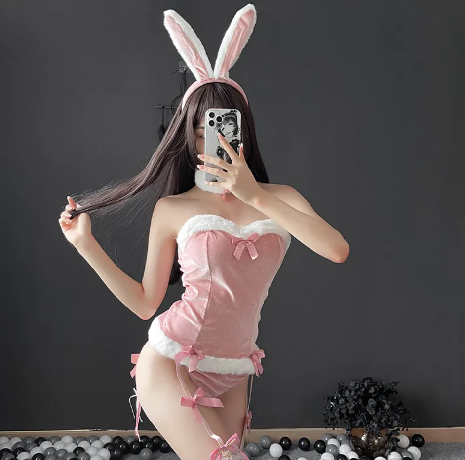 Women's Bunny Lingerie Set Women's Lingerie Unbranded