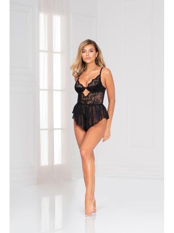 Radiance Romper 11096 Black M (H) Seven Til Midnight