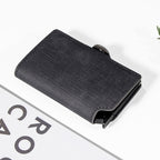 Automatic Pop-Up Aluminum Anti-Theft Card Holder