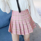 Women's College Style Uniform Skirt