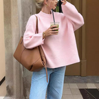 Women's Loose Long Sleeved Tops ILLUSION CO