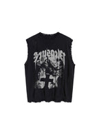 Men's Streetwear Off Shoulder Tank Top