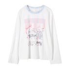 Women's Japanese Long Sleeve T Shirt