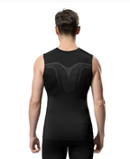 Men's Athletic Sleeveless Compression Tank Top for Sports