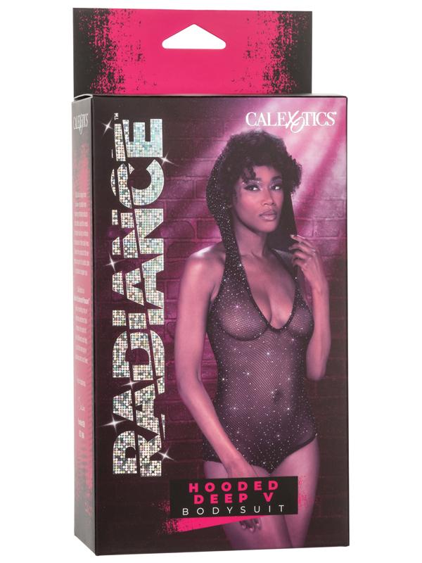 CalExotics Radiance Hooded Deep V Bodysuit Secondary image