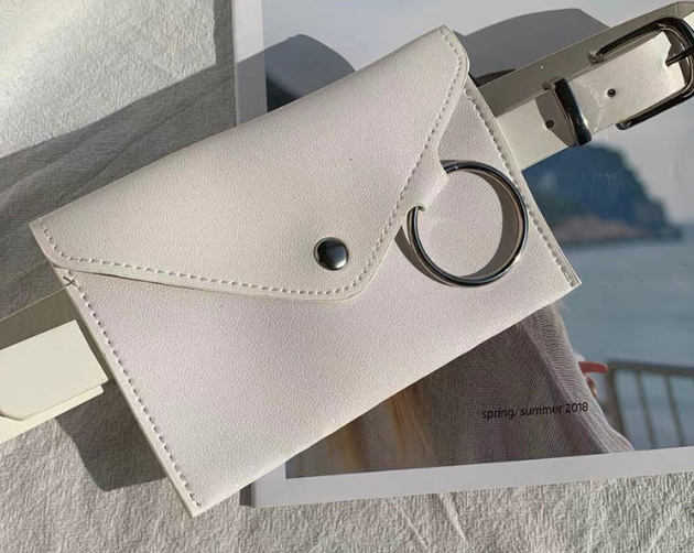 PU Crossbody Chest Bag and Waist Bag