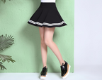 Women's Pleated Midi A Line Half Skirt