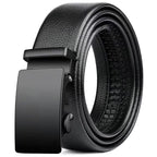 Men's Automatic Buckle Kangaroo Leather Belt