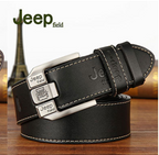 Men's Leather Belt ILLUSION CO black 125