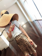 Women's Leopard Print Skirt