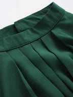 Women's Pleated Stand Collar Chiffon Shirt Women's Tops & T-shirt Unbranded