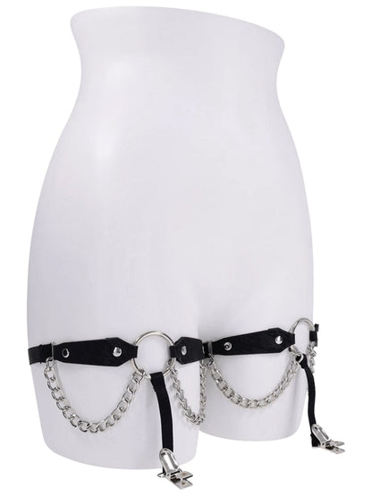 Sex and Mischief Chain Lace Garters Sex And Mischief