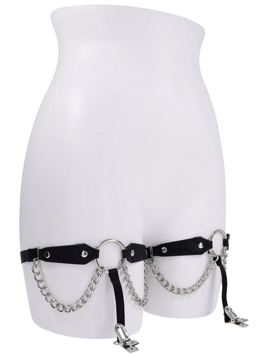 Sex and Mischief Chain Lace Garters Sex And Mischief