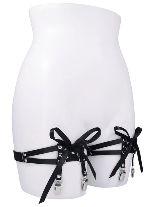 Sex and Mischief Laced Up Garters Sex And Mischief