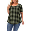 Women's Plus Size Casual Loose Tops
