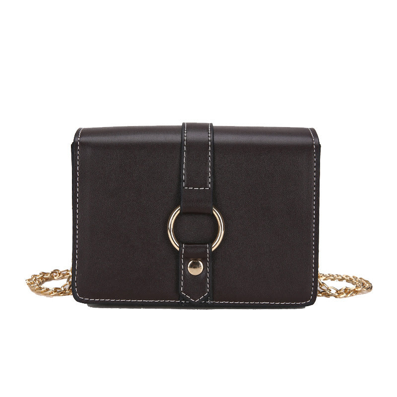 Trendy Women's Shoulder Bag - Simple Crossbody Chain Bag
