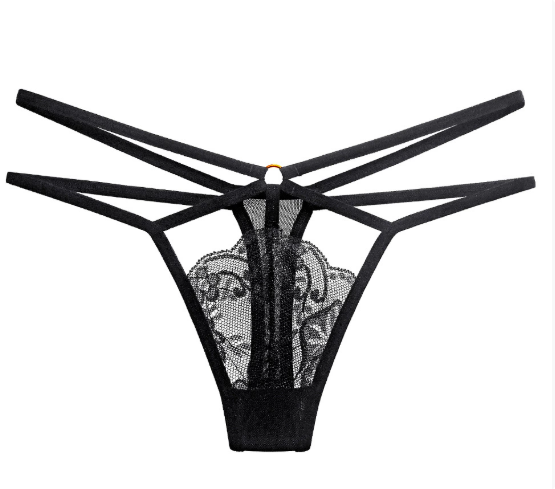 Women's Tanga Lingerie Women's Lingerie Unbranded Black 01 S