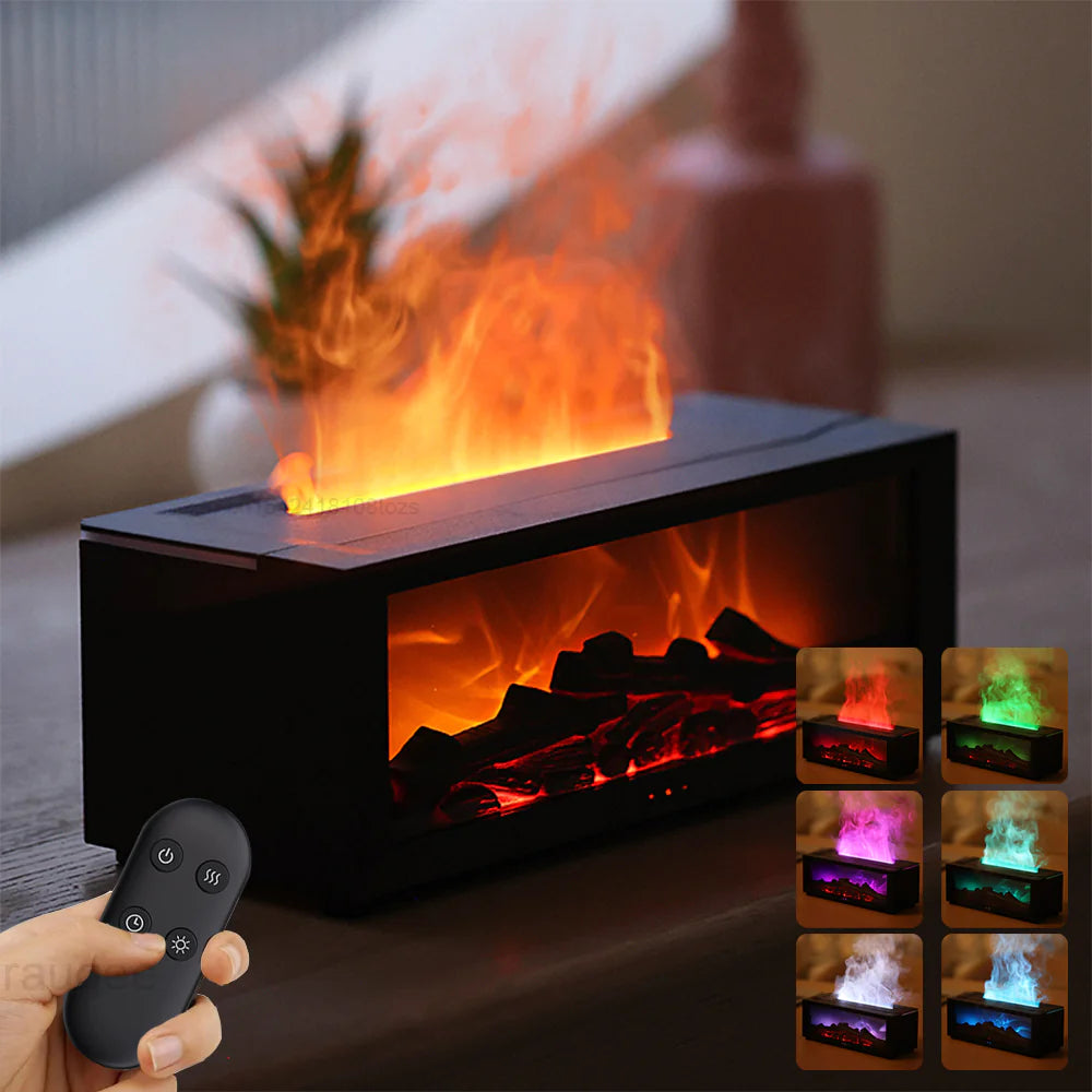 3D Flame Aromatherapy Diffuser Main image