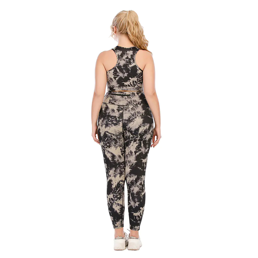 Women's Plus Size Women's Activewear Gym & Yoga Tracksuit 18+