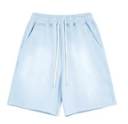 Men's Vintage Washed Denim Shorts & Tops