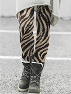 Christmas Leggings Elastic Women