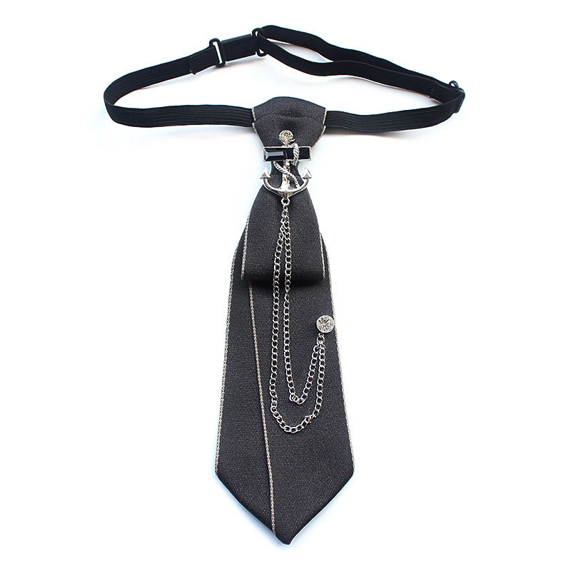 Men's Bow Tie & Fashionable Unisex Tie Accessory 6x21cm