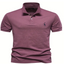 Men's Casual Fashion Polo Shirt with Deer Embroider