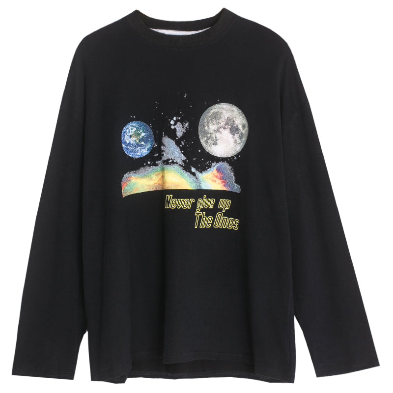 Casual Long Sleeve Harajuku Sweatshirt Unisex