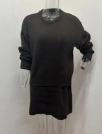 Women's Knitwear Skirt Outfit