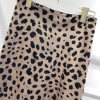 Women's Leopard Print Skirt