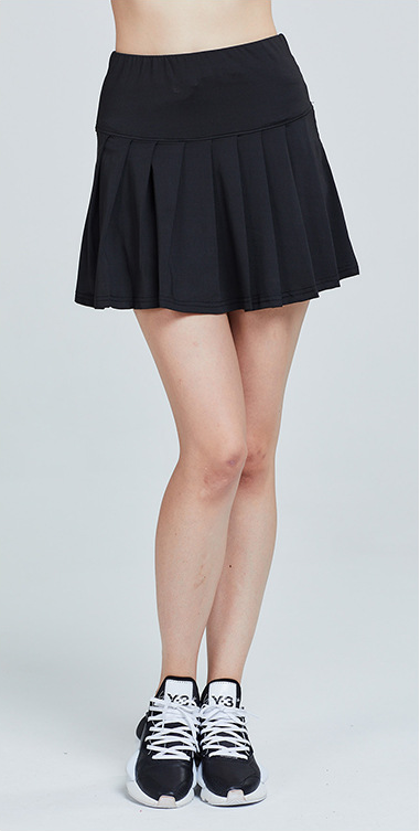Women's Tennis Mini Skirt ILLUSION CO black XXL