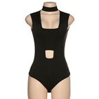 Women's Y2K O Neck T Shirt Jumpsuit for Women Summer Fashion