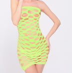 Women's Sexy Lingerie With High Slit Bodycon Skirt Women's Lingerie Unbranded Green One Size