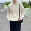 Men's Round Neck Long Sleeve Knit Tops