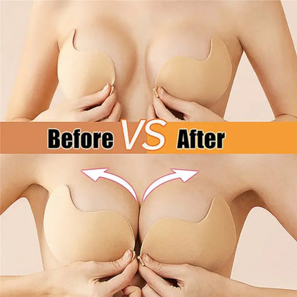 Invisible Self Adhesive Push Up Bra With Pads
