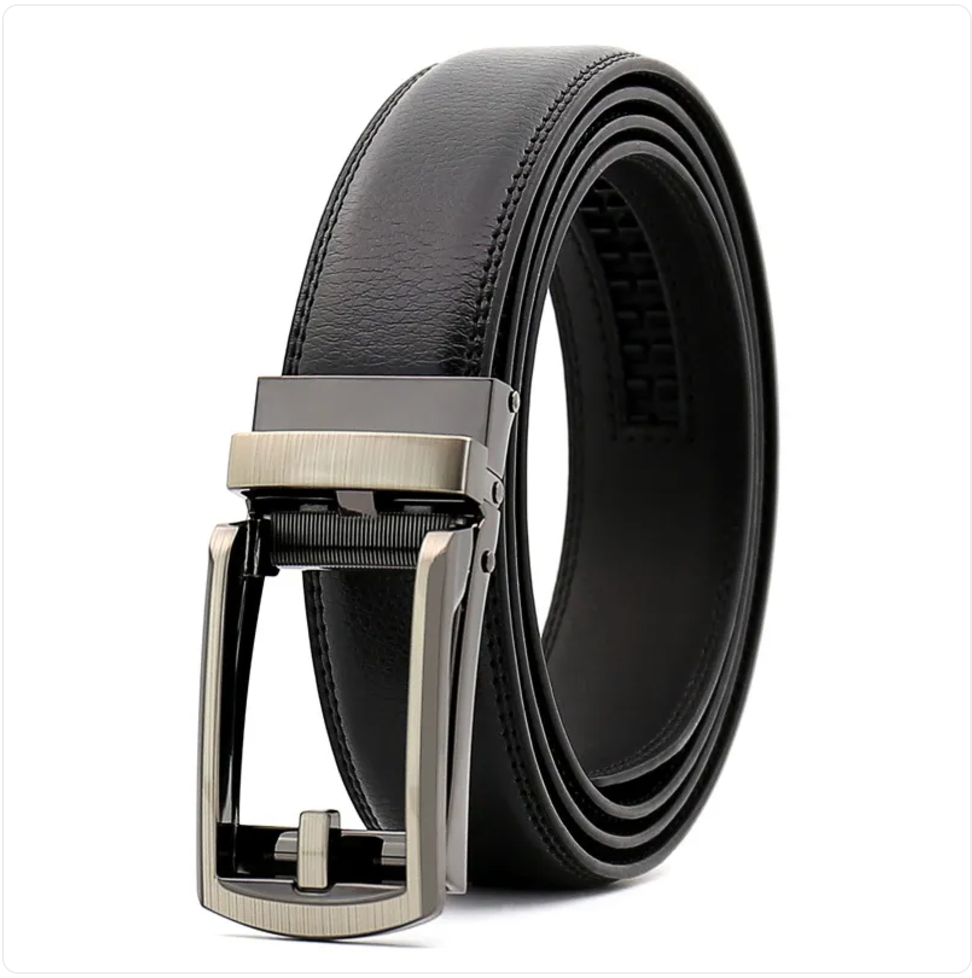 Automatic Buckle Belt Men's Belt Unbranded Main image