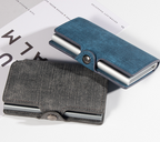 Automatic Pop-Up Aluminum Anti-Theft Card Holder