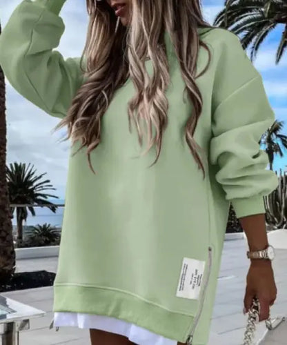 Women's Zipper Sweater Dress