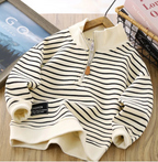 Children Casual Polo Collar Tops