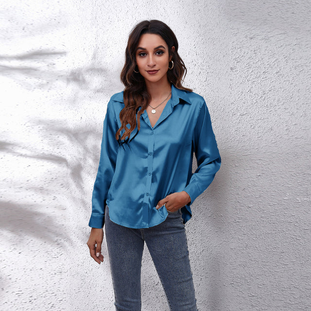 Women's Satin Shirt