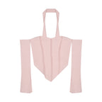 Women's One Line Shoulder Clavicle T Shirt