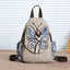 Original Ethnic Style Canvas Backpack for Women