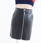 Women's Leather Mini Skirt
