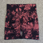 Women's Tie Dye Yoga Shorts