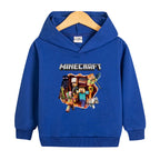 Boys Hooded Sweatshirts - Pure Cotton Casual Tops