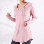 Women's  Casual Loose Thin Sports Tops