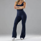 Women's Seamless Hollow Yoga Bodysuit Casual Activewear