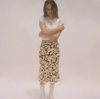 Women's Leopard Print Mermaid Skirt